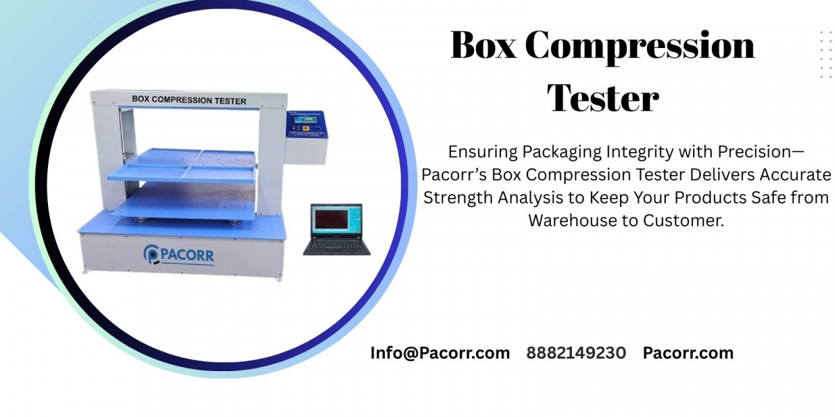 Enhancing Packaging Reliability with Pacorr’s Box Compression Tester