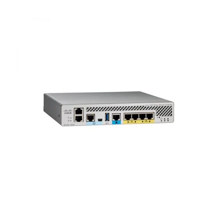 AIR-CT3504-K9 - Cisco 3504 4-Ports 4GbE Ethernet Wi-Fi 5 Desktop Wireless Controller - Tech Seller USA