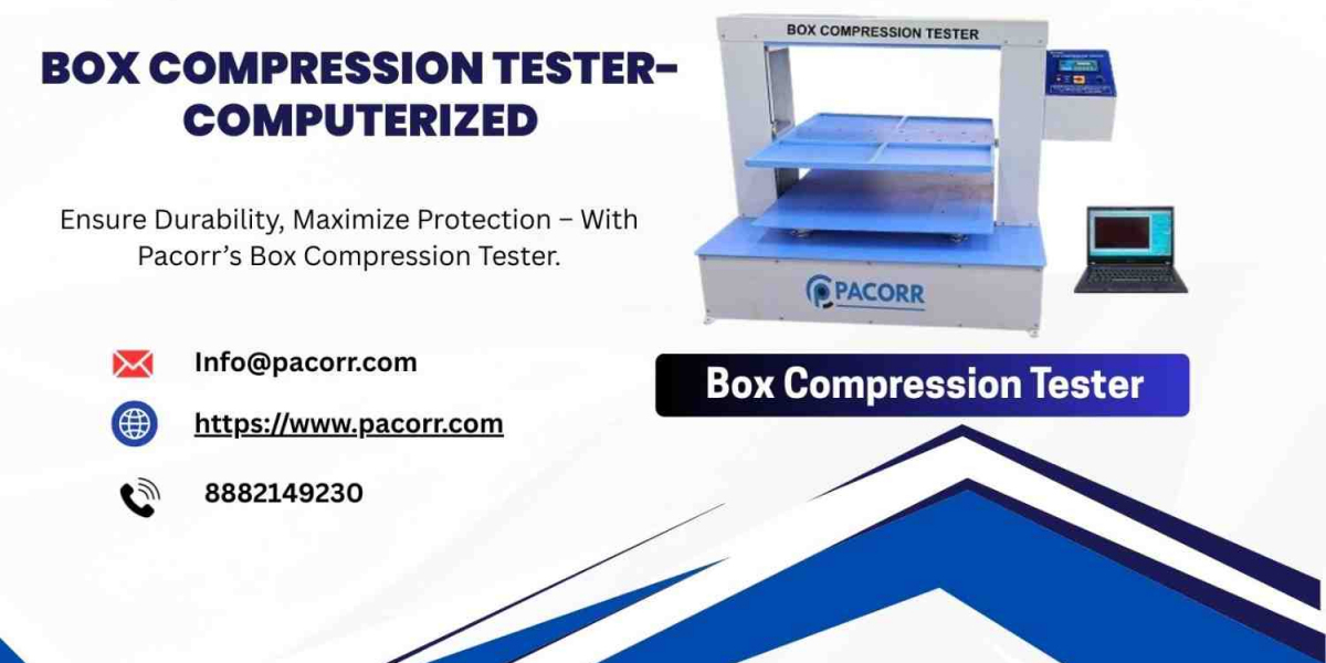 Pacorr’s Box Compression Tester Ensuring Strong Packaging for Safe Shipping
