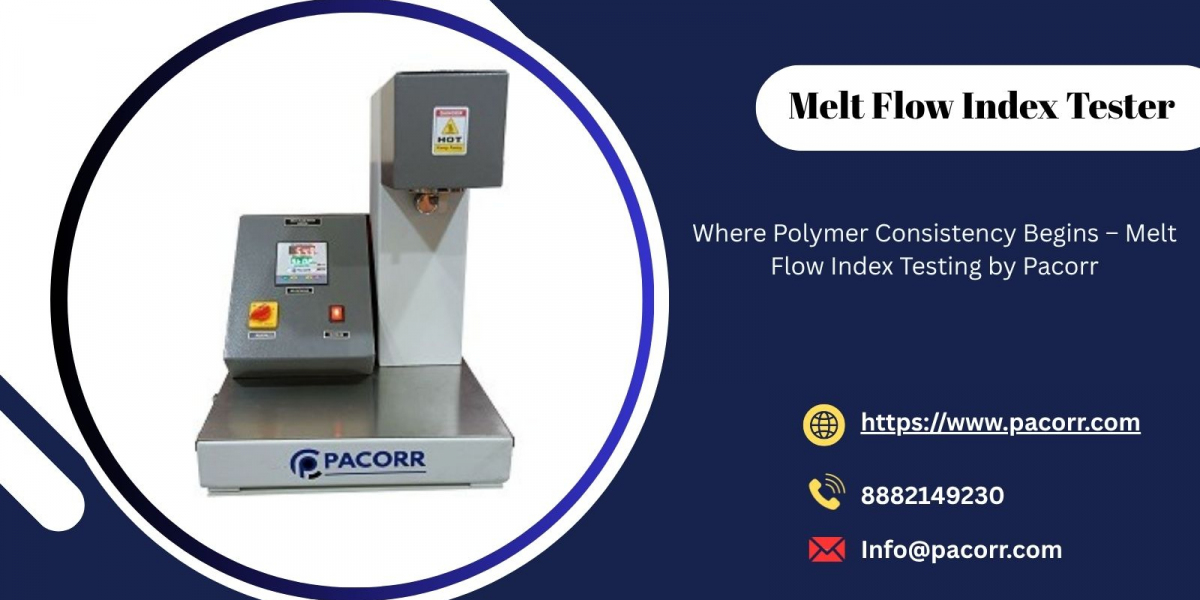 Understanding the Importance of Melt Flow Index Tester in Polymer Industry