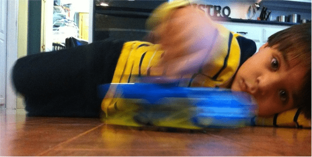 Managing autistic child with Fascination spinning objects